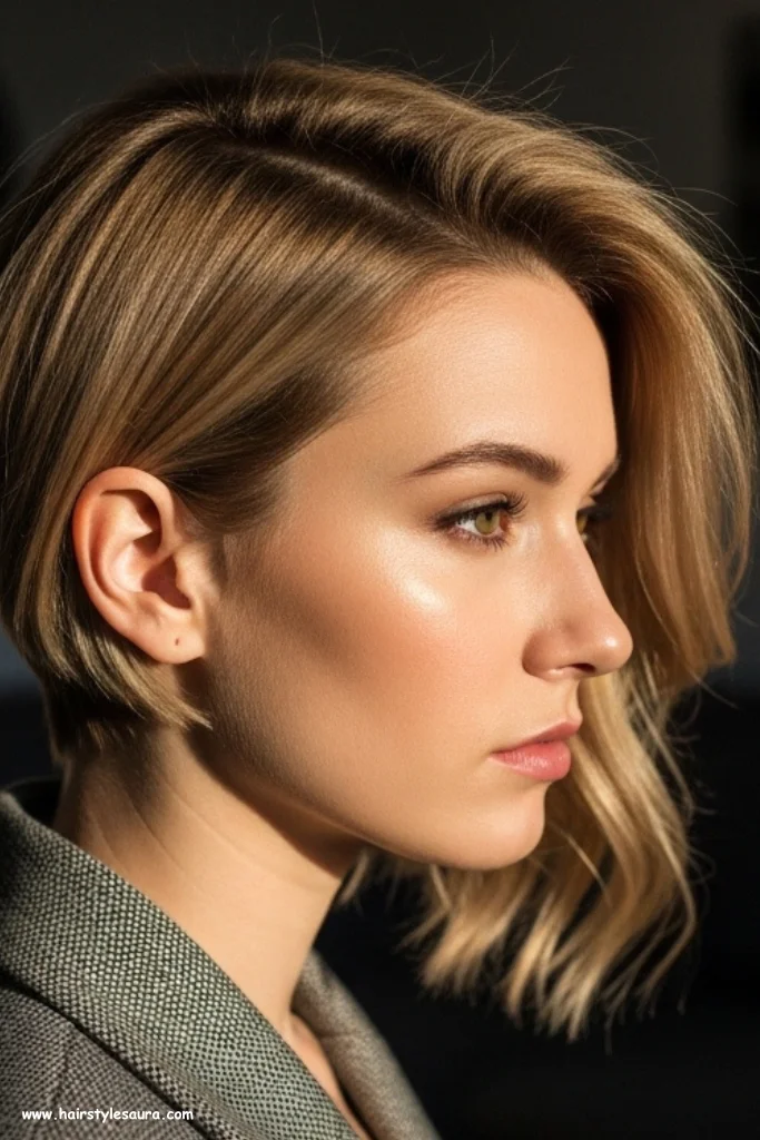 10 Stunning Butterfly Wolf Cut Ideas Women Are Loving Right Now 10 Butterfly Wolf Cut with Side Part