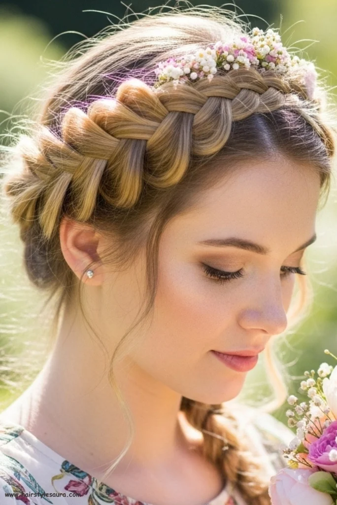 10 Best 90s Braid Hairstyles Ideas That Are Still Trendy Today 10 Crown Braids