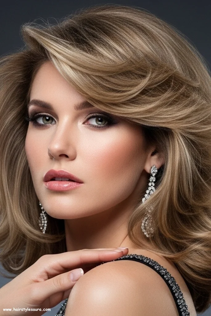 12 Stunning Mid Length Layered Haircuts Ideas for a Fresh New Look 10 Feathered Layers with Volume