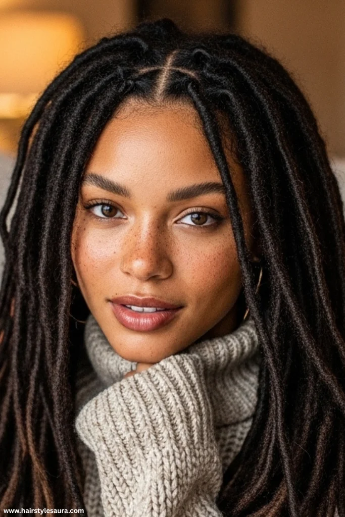 12 Stunning Butterfly Locs Crochet Hair Styles You’ll Want to Try Now 10 Jumbo Butterfly Locs
