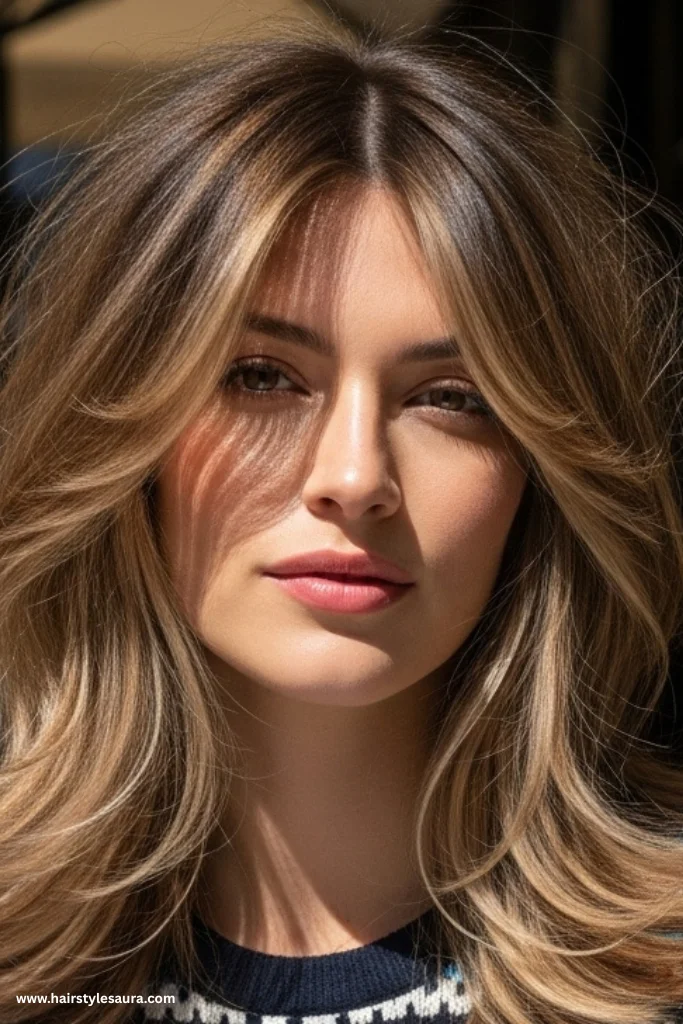 13 Stunning Shag Cuts for Fine Hair Ideas That Add Instant Volume 10 Layered Shag with Balayage