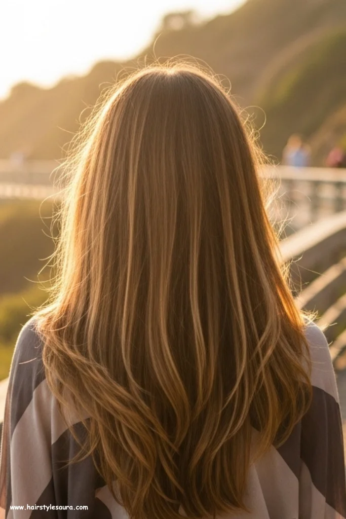 12 Stunning layered Haircuts Ideas for Straight Hairs 10 Layered V-Cut for Straight Hair