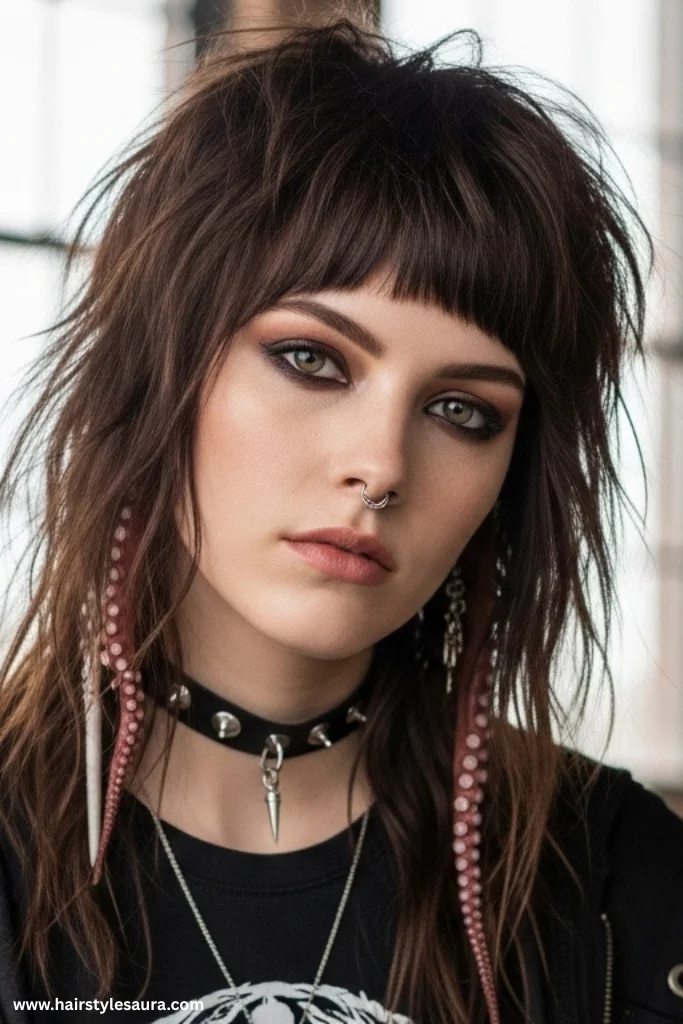 10 Trendy Layered Octopus Cut Ideas That Blend Volume and Edge 10 Shaggy Octopus Cut with Textured Ends