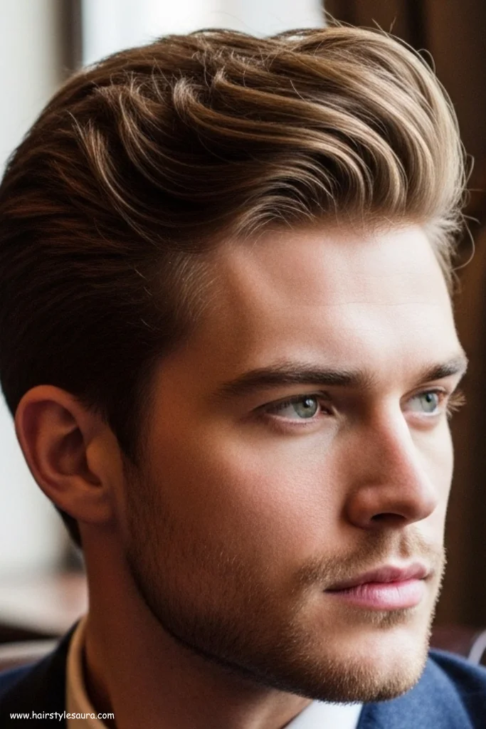 10 Bold & Iconic Mens Hairstyles in the 80s That Still Turn Heads Today 10 Side Part with Volume