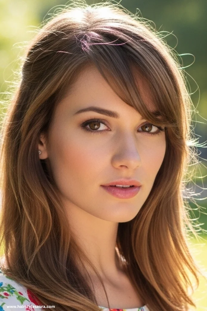 12 Iconic 90s Hairstyles for Long Hair Ideas That Still Slay 10 Side-Swept Bangs with Layers