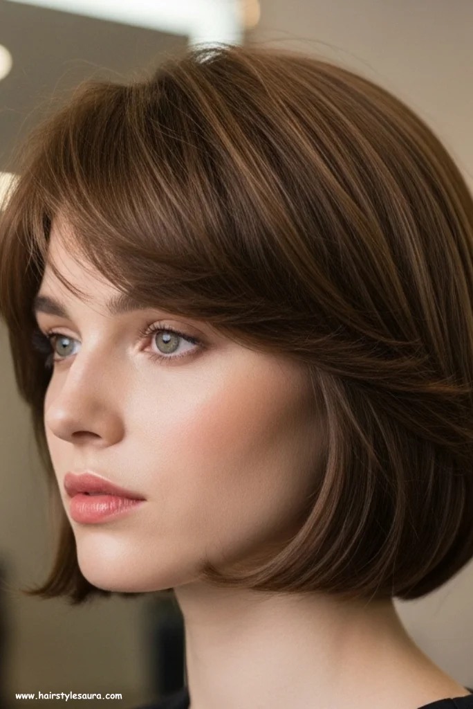 12 Gorgeous Layered Haircut for Thin Hair Ideas Women Love 10 Soft Layered Cut with Blunt Ends
