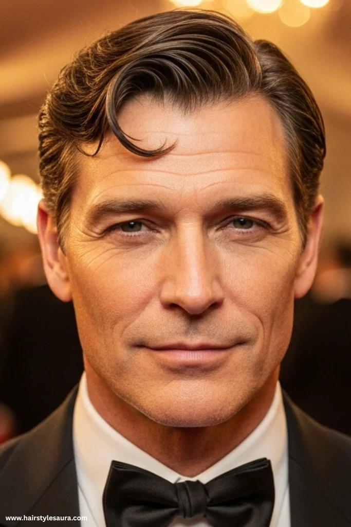 12 Timeless Vintage Hairstyles for Men Ideas to Rock with Confidence 10 The Hollywood Wave