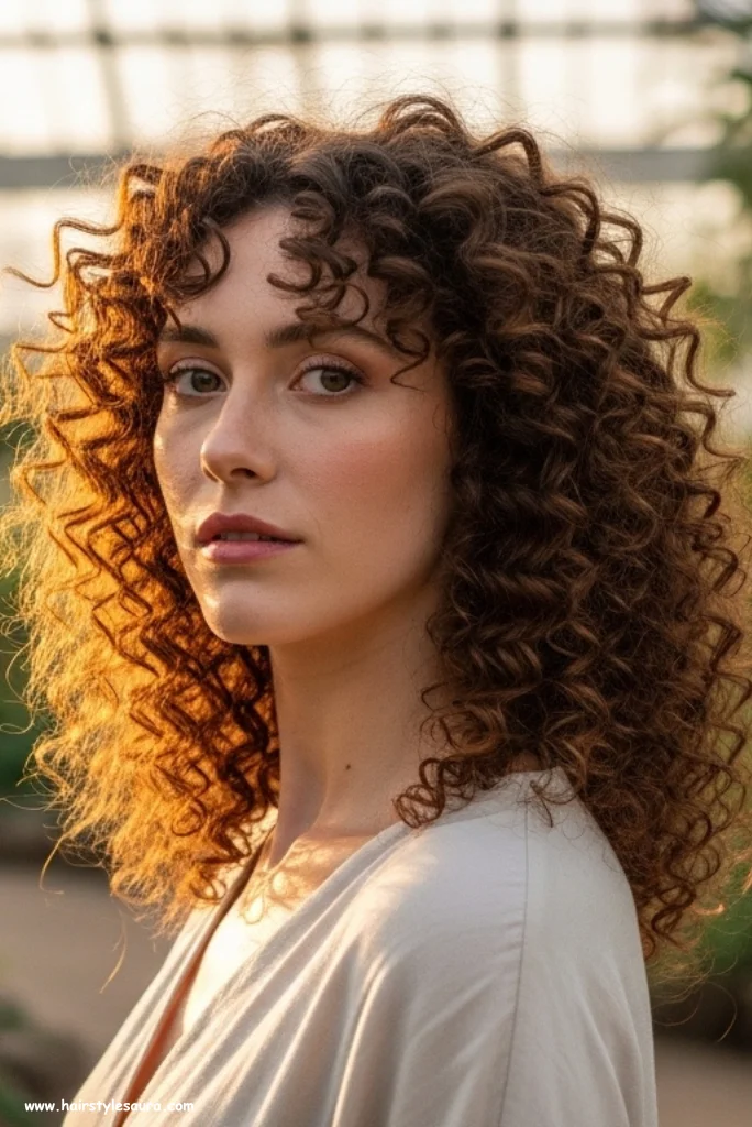 10 Gorgeous Layered Haircut for Curly Hair Ideas Every Woman Should Try 10 U-Cut with Cascading Layers