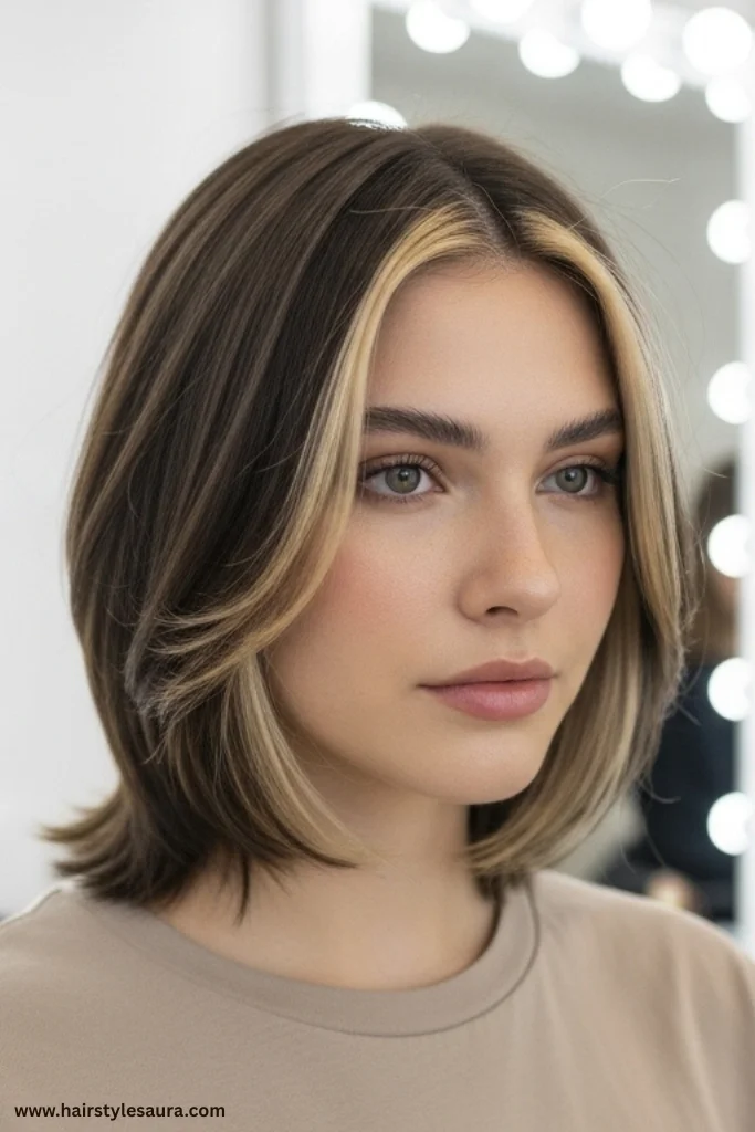 10 Chic Korean Wolf Cut Ideas for Medium Hair You’ll Want to Try ASAP 10 Wolf Cut with Face-Framing Highlights