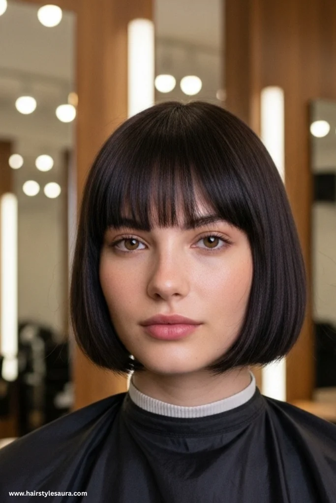 10 Flattering Layered Haircuts Ideas for Straight Hair for All Lengths 9 Blunt Ends with Hidden Layers