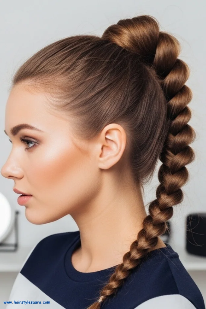 12 Gorgeous Braided Hairstyles for Women to Try Now 9 Braided Ponytail