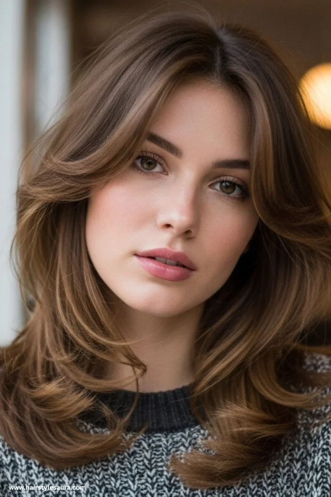 12 Gorgeous layered haircuts ideas for medium hair That Add Volume & Style 12 Choppy Layers for Volume