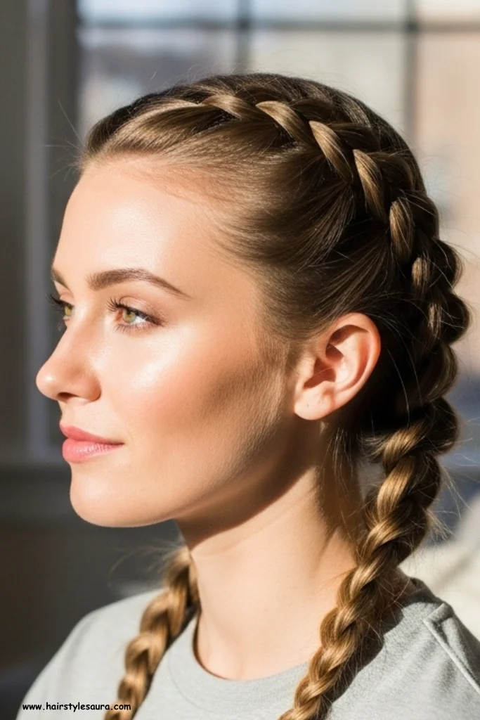 12 Gorgeous Braided Hairstyles for Women to Try Now 2 Classic Three-Strand Braid
