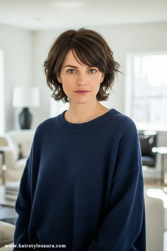 12 Fluffy Wolf Cut Ideas for Women Who Love Volume and Edge 6 Colored Fluffy Wolf Cut