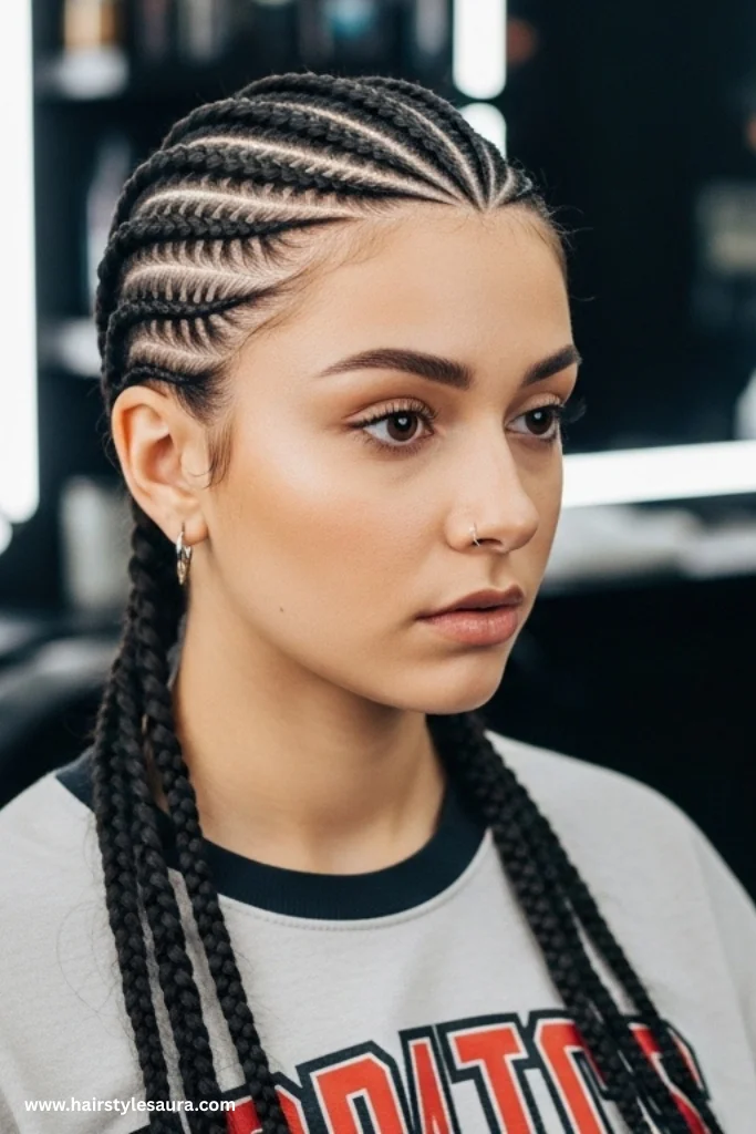 10 Stunning Black Braided Hairstyles Every Woman Should Try 4 Cornrows