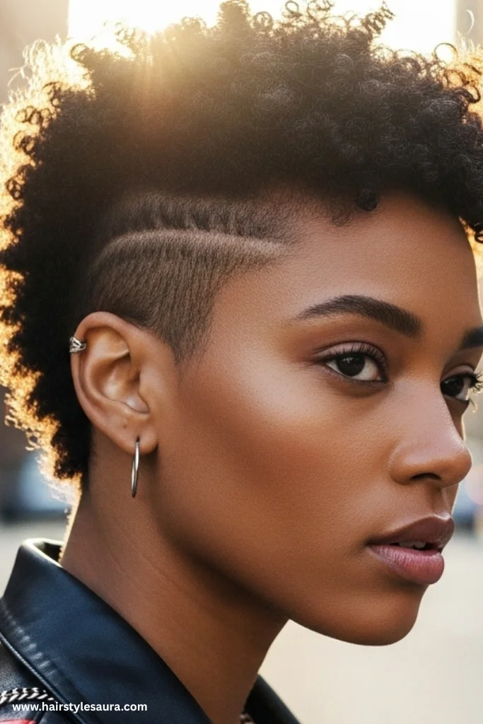 10 Stunning Curly Pixie Cuts Black Women Ideas That Radiate Confidence 5 Curly Pixie with Fade