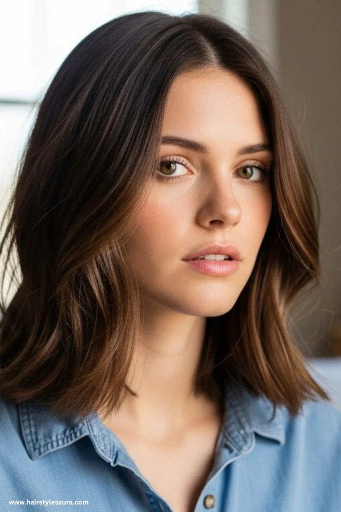 10 Best Layered Haircuts Ideas for Shoulder Length Hair 4 Face-Framing Layers