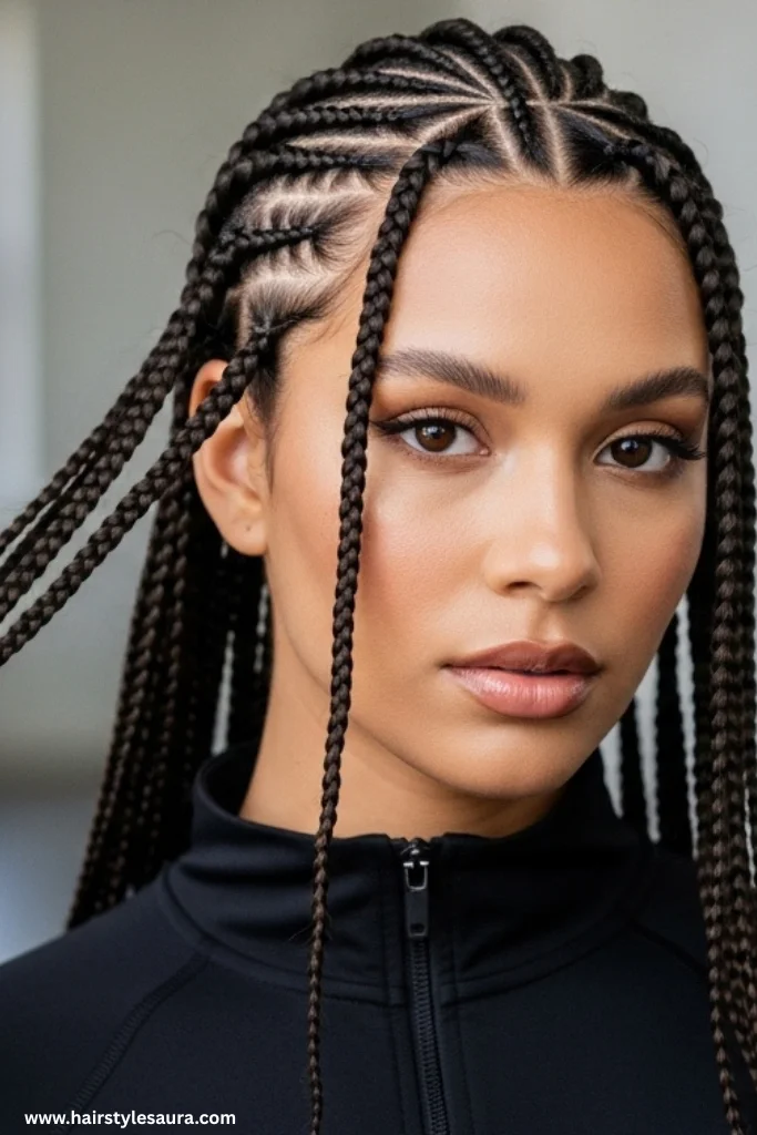 10 Stunning Black Braided Hairstyles Every Woman Should Try 11 Feed-In Braids