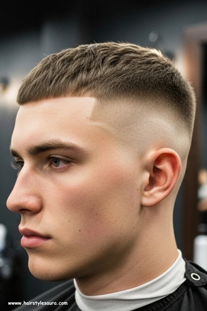 12 Cute Hairstyle Ideas for Men That Are Stylish and Easy to Rock 8 French Crop with Skin Fade