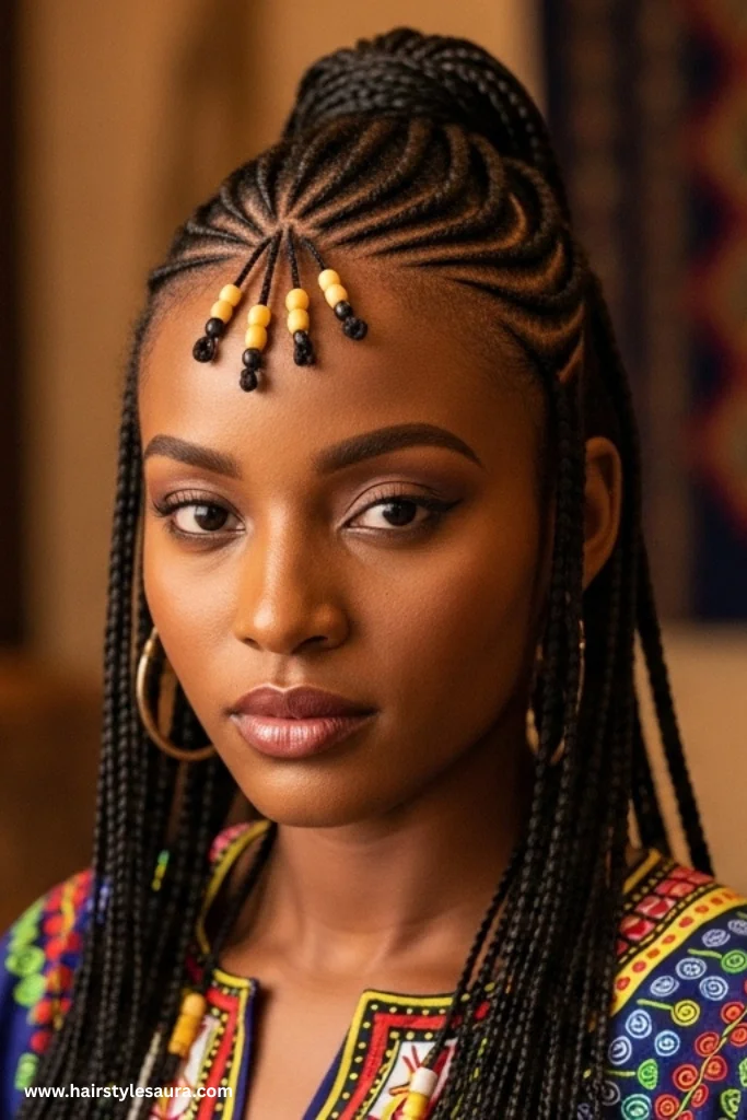10 Stunning Black Braided Hairstyles Every Woman Should Try 3 Fulani Braids