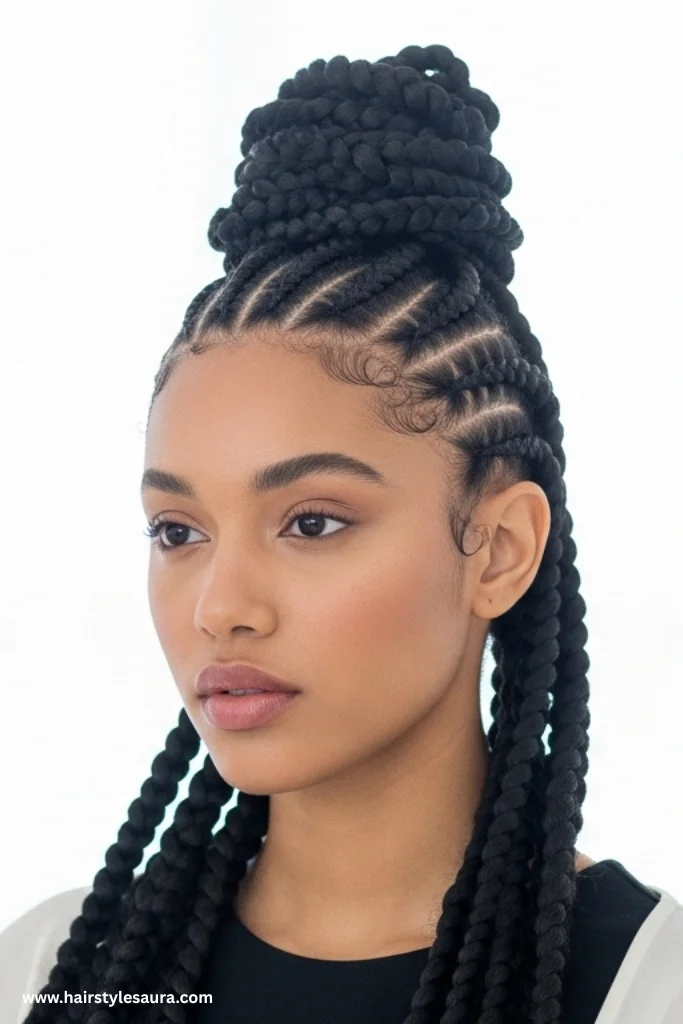 10 Stunning Black Braided Hairstyles Every Woman Should Try 8 Goddess Braids