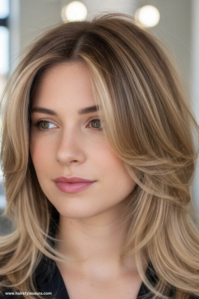 10 Best Layered Haircuts Ideas for Shoulder Length Hair 10 Layered Cut with Balayage