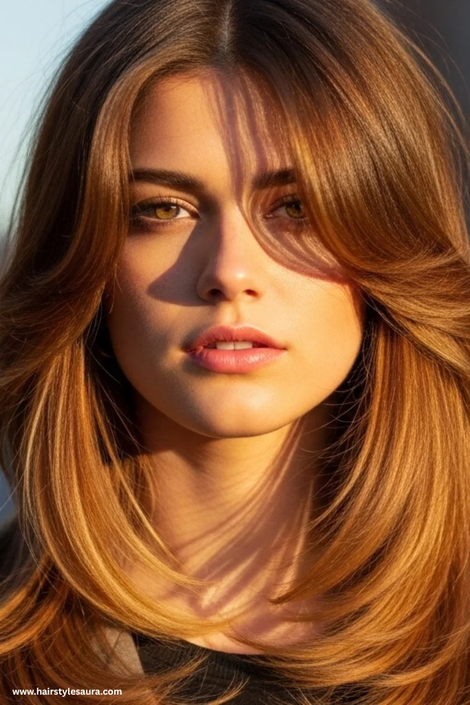 11 Beautiful Layered Haircuts Ideas for Long Hair That Add Life & Style 12 Layered Cut with Highlighted Ends