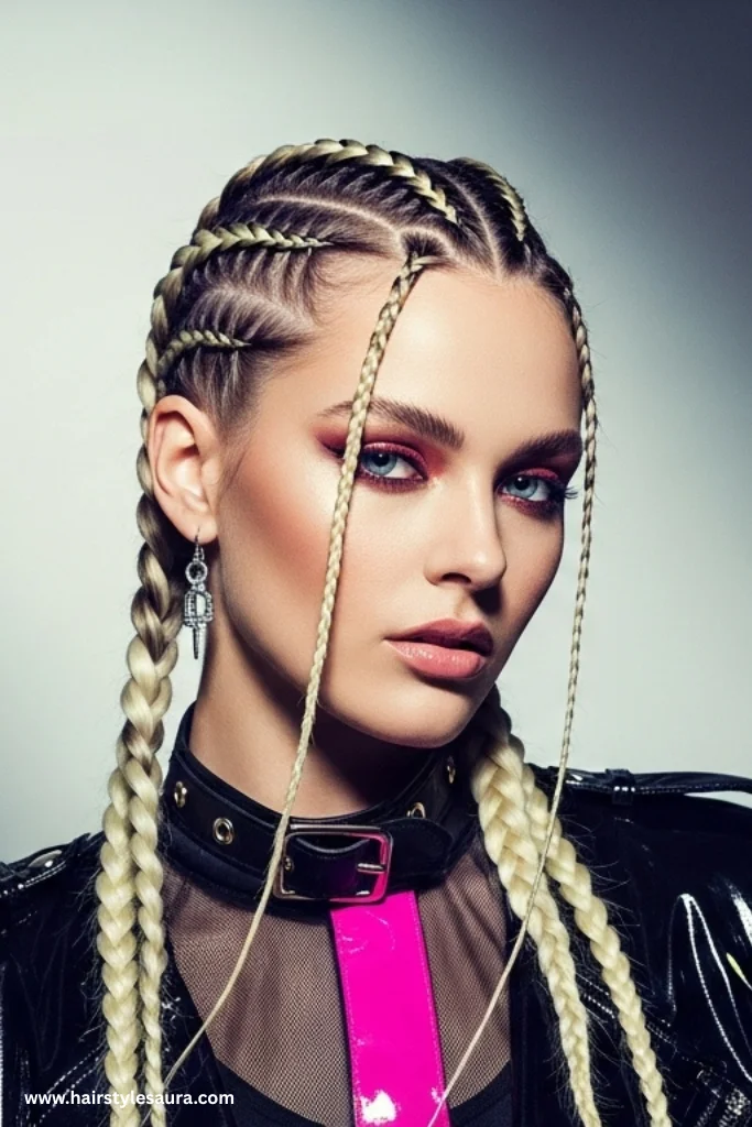 10 Stunning Black Braided Hairstyles Every Woman Should Try 5 Lemonade Braids