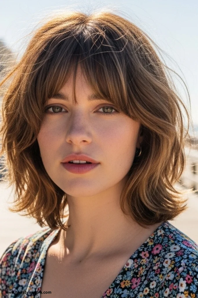 12 Gorgeous layered haircuts ideas for medium hair That Add Volume & Style 11 Long Front Layers