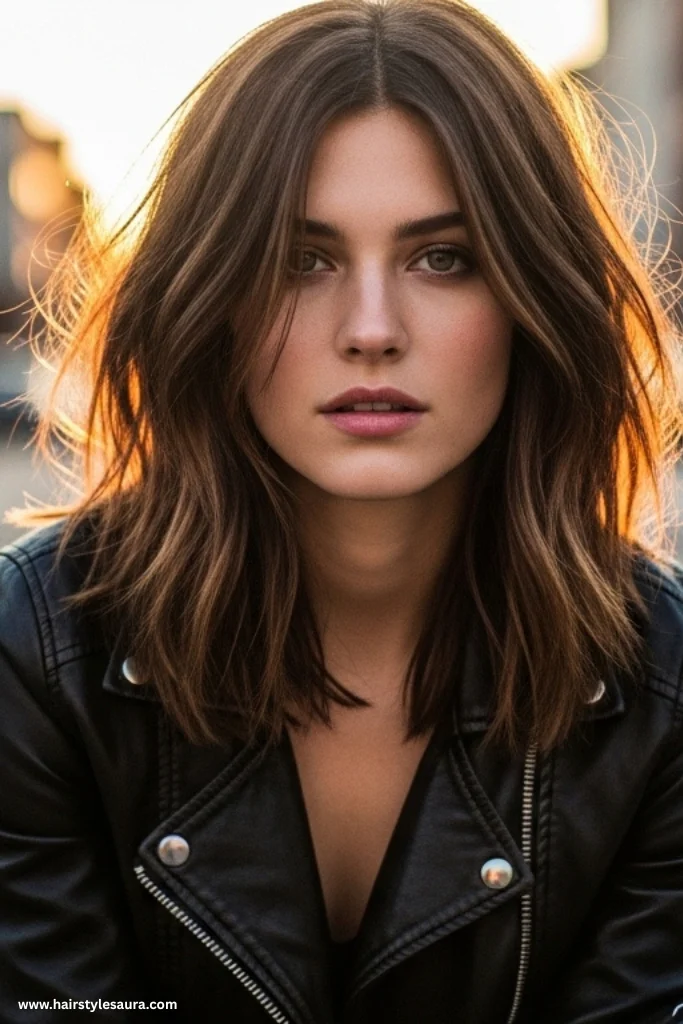 12 Gorgeous layered haircuts ideas for medium hair That Add Volume & Style 13 Medium Cut with Layered Ends Only