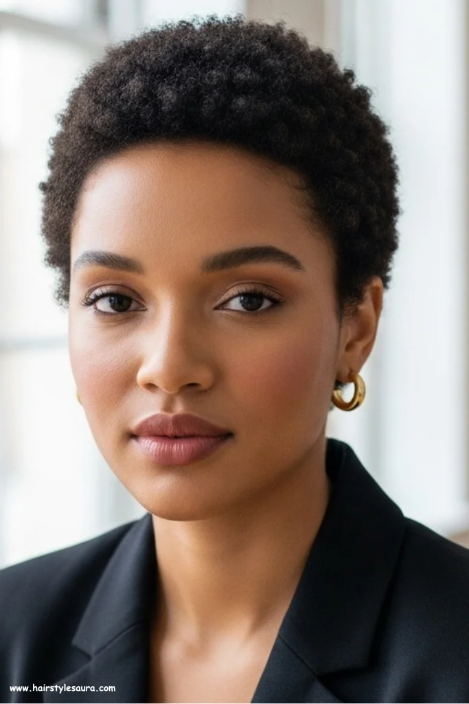 10 Flattering curly pixie cuts chubby face That Look Stunning 10 Mini Afro Pixie