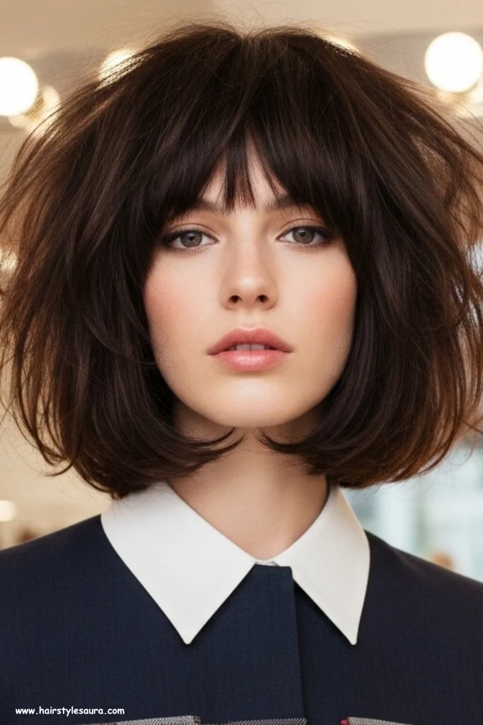 12 Shaggy Layered Haircut Ideas That Add Texture, Volume, and Edge 11 Shaggy Bob with Volume