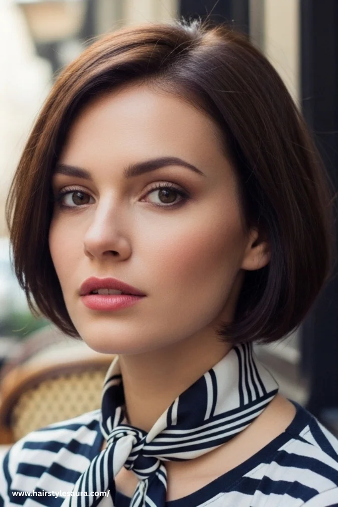 13 Timeless Hairstyles for Short Hair for Mature Ladies 10 Short French Bob