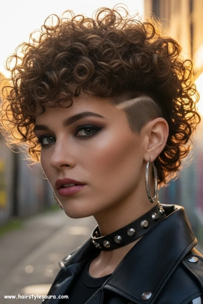 12 Stunning Curly Pixie Cuts Wig Styles Every Woman Will Love 12 Side-Shaved Curly Pixie Wig