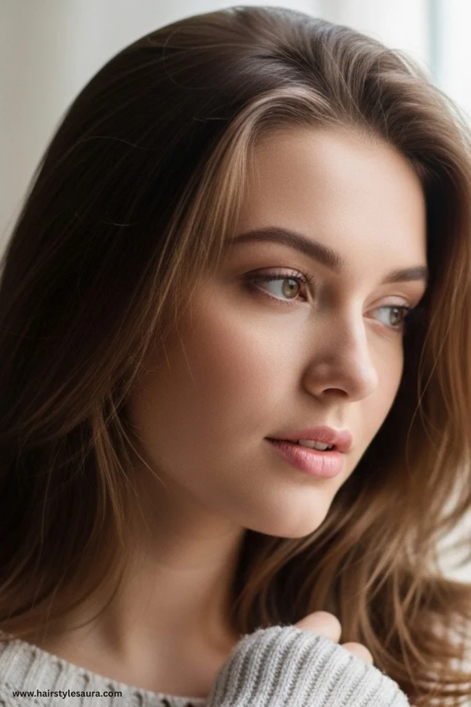10 Best Layered Haircuts Ideas for Shoulder Length Hair 2 Soft Feathered Layers