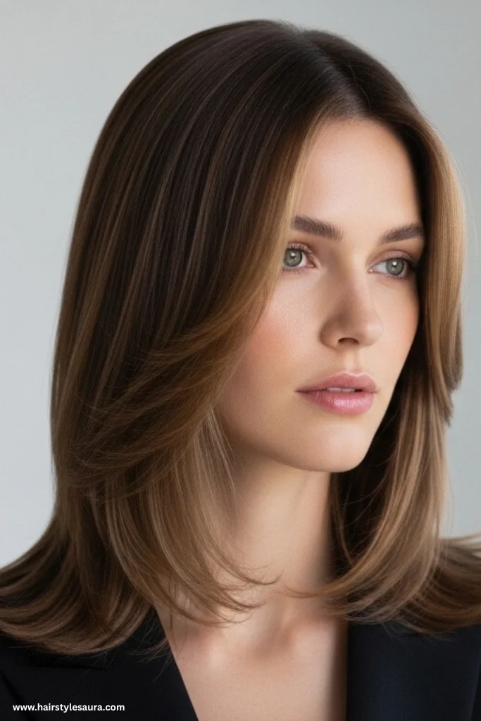 11 Beautiful Layered Haircuts Ideas for Long Hair That Add Life & Style 9 Straight Hair with Blended Layers