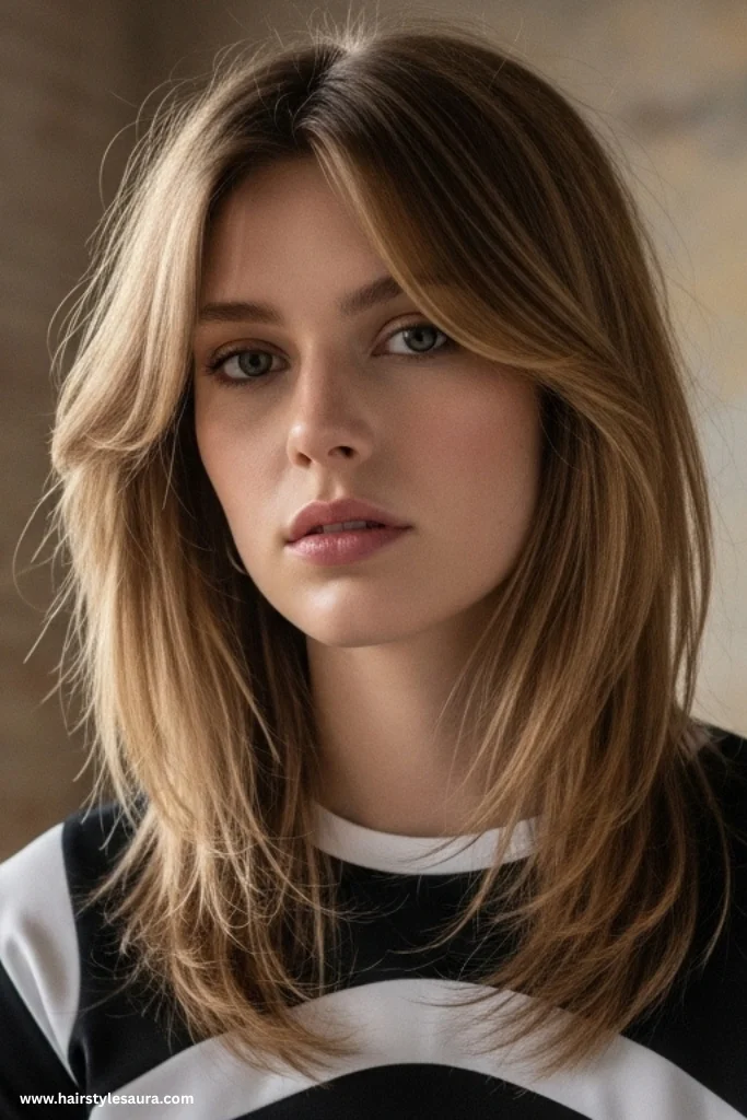 10 Flattering Layered Haircuts Ideas for Straight Hair for All Lengths 11 Straight Shag with Light Layers