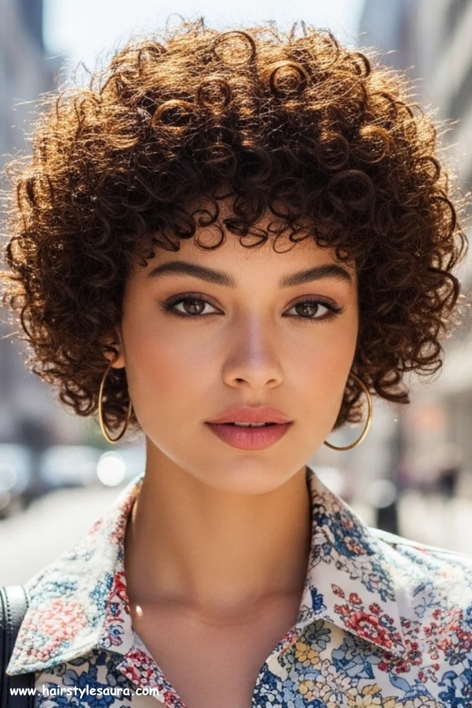 12 Stunning Curly Pixie Cuts Wig Styles Every Woman Will Love 2 Tight Coiled Curly Pixie Wig