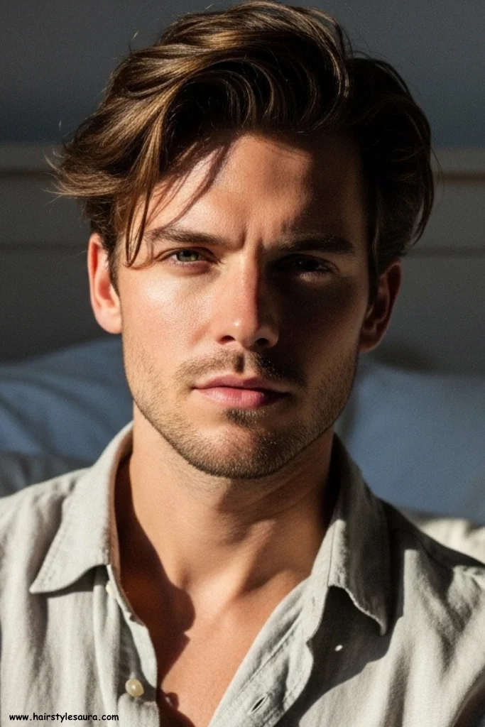 12 Cute Hairstyle Ideas for Men That Are Stylish and Easy to Rock 9 Tousled Medium Hair