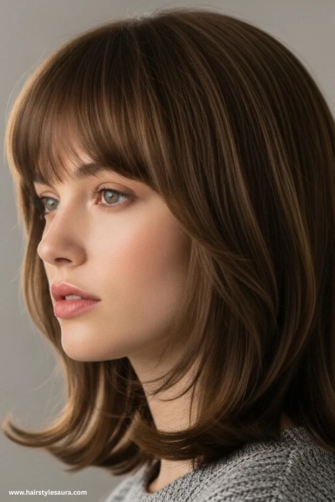 10 Flattering Layered Haircuts Ideas for Straight Hair for All Lengths 8 U-Shaped Layered Haircut