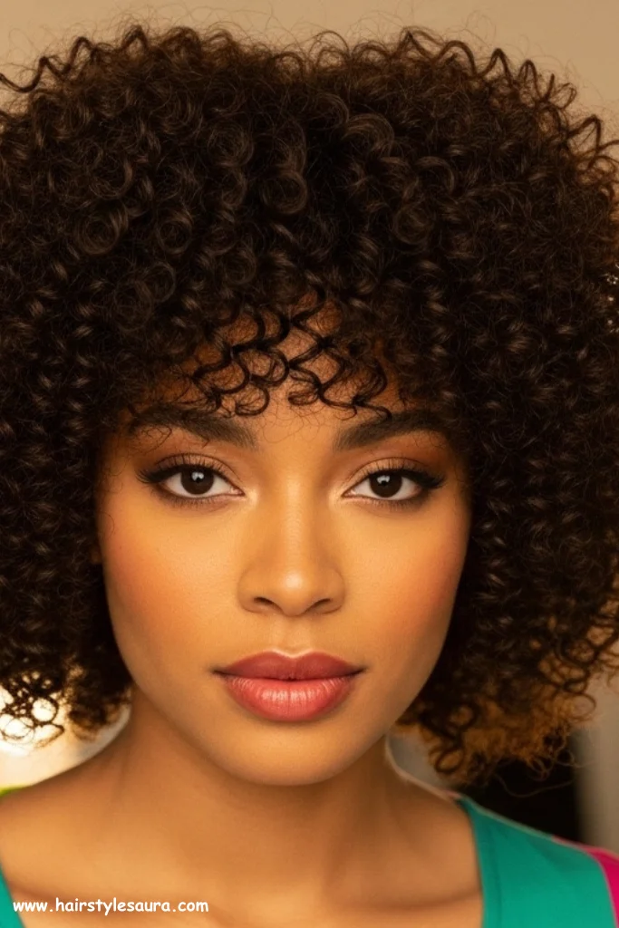 12 Stunning Curly Pixie Cuts Wig Styles Every Woman Will Love 7 Voluminous Curly Pixie with Bangs