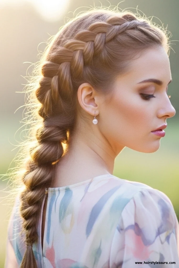 12 Gorgeous Braided Hairstyles for Women to Try Now 10 Waterfall Braid