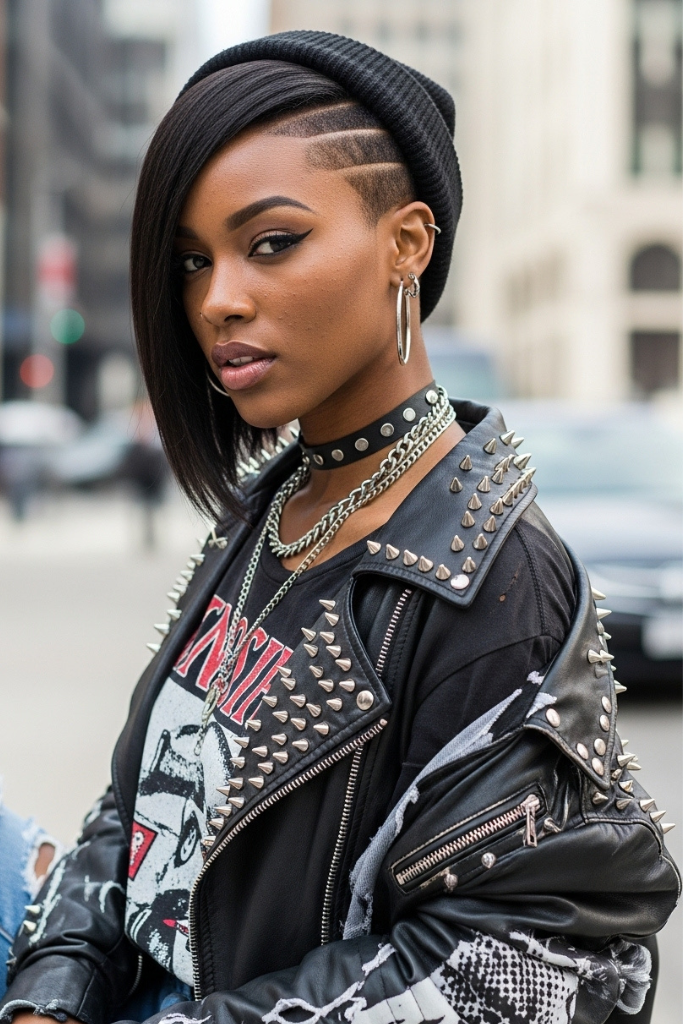 10 Stunning Undercut Bob Hairstyles for Black Women 7 06 1