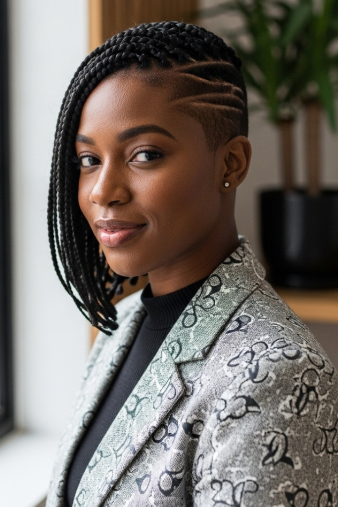 10 Stunning Undercut Bob Hairstyles for Black Women 8 07 1