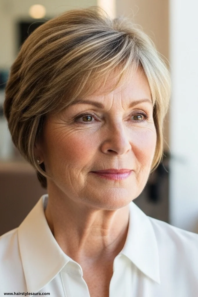 13 Elegant Short Hairstyles Women Over 60 Are Loving Right Now 2 Classic Pixie Cut