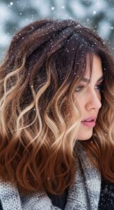 21 Stunning Hairstyles to Rock with Cool Winter Hair Color 2 21 Stunning Hairstyles to Rock with Cool Winter Hair Color